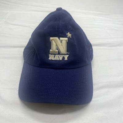 New Era Us Navy Midshipmen Collegiate Adjustable Strapback Hat Navy Blue